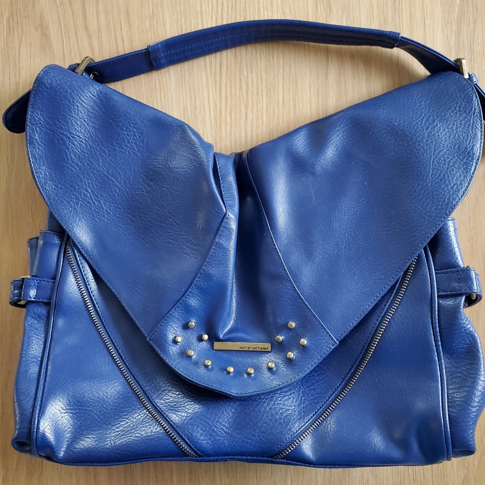 MattnNatt 2010 Colbolt Blue Purse